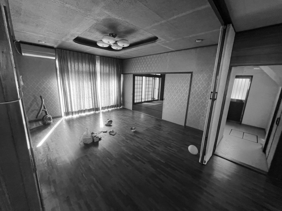 庭付きの築42年の住宅